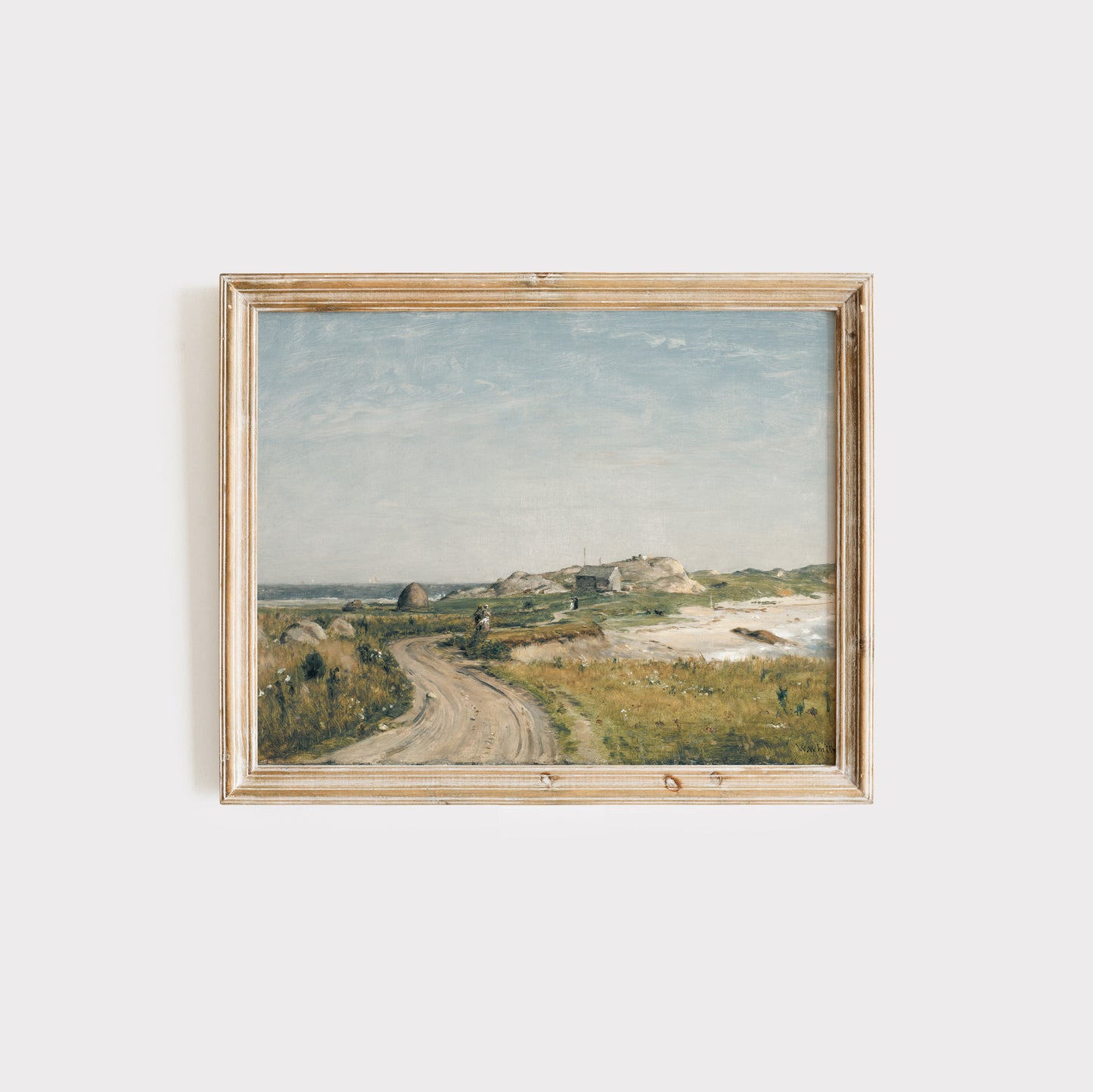 Coastal Landscape Vintage Art 005: Digital Download